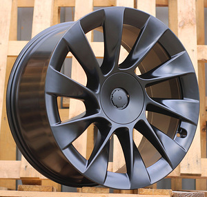 R20x9.5  5X114.3  ET  45  64.1  D1797  (H3130F)  Black Half Matt (BLHM)  For TESLA  (M)  (HYBRID FORGED (Model Y)) (1 foto / 1)