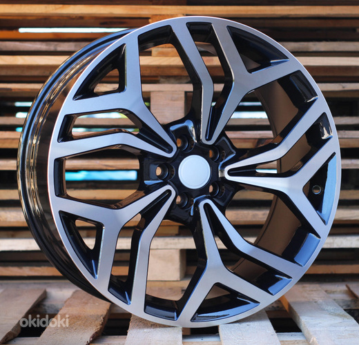 R20x9  5X108  ET  45  63.3  D1419  Black Polished (MB)  For LAND  (K7+P)