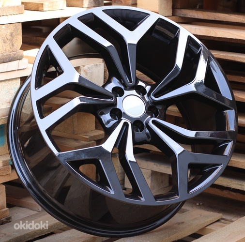 R20x8  5X108  ET  40  63.3  D1419  (BK5816)  Black (BL)  For LAND  (P+K4)