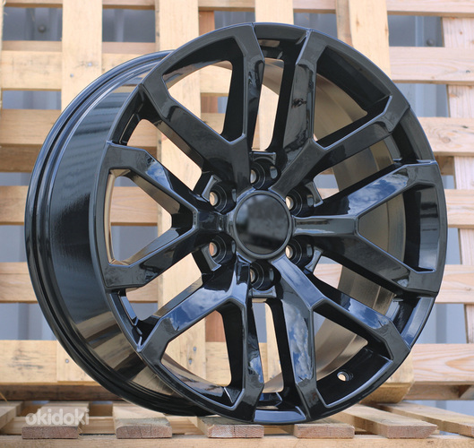 R20x9  6X139.7  ET  28  78.1  D1444  Black (BL)  For 4X4  (K3)