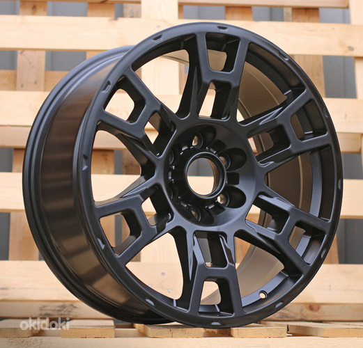 R20x9  6X139.7  ET  15  106.1  D1630  Black Matt (BM)  For TOYOT  (K3)