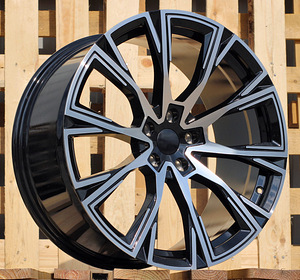 R19x8  5X112  ET  26  66.6  D1130  Black Polished (MB)  For BMW  (K3)  (Rear+Front) (1 foto / 1)