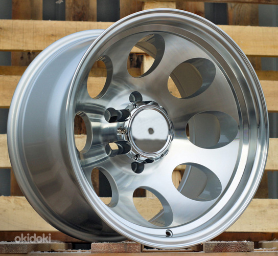 R16x10  6X139.7  ET  M44  110.1  BY997  Machined Silver (MS)  For 4X4  (K3)