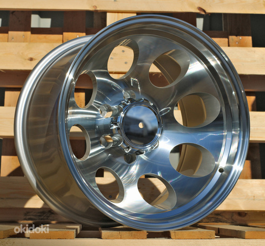 R17x10  6X139.7  ET  M52  110.5  BY997  Silver+Polished Lip (SP)  For 4X4  (K3)