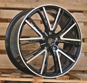 R21x11  5X130  ET  65  71.6  CQRGW1058  (FB0618J)  Black Polished (MB)  For PORCH  (K7)  (FORGED (Rear+Front)) (1 foto / 1)