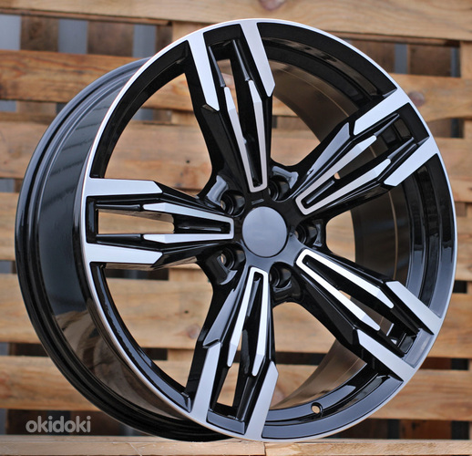 R19x8.5  5X120  ET  33  72.6  BY983  Black Polished (MB)  For BMW  (Z3+Z2)  (Rear+Front)