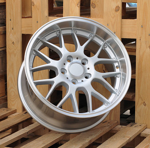 R18x9  5X120  ET  38  72.6  BY773  Silver+Polished Lip (SP)  For BMW  (Z1+Z3+Z6)  (Rear+Front) (1 foto / 1)