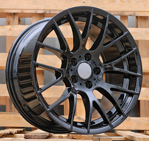 R19x8.5  5X120  ET  33  72.6  BY956  Black (BL)  For BMW  (P2)  (Rear+Front) (1 foto / 1)