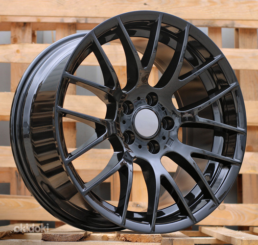 R19x8.5  5X120  ET  33  72.6  BY956  Black (BL)  For BMW  (P2)  (Rear+Front)