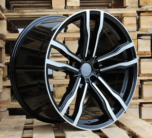 R20x10  5X120  ET  40  74.1  BY588  (DLJ588)  Black Polished (MB)  For BMW  (Z3+Z1)  (Rear+Front) (1 foto / 1)