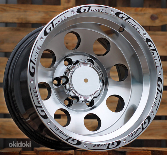 R16x8  6X139.7  ET  0  110.1  BY531  Black Polished (MB)  For 4X4  (P)