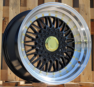 R17x7.5  8X100/108  ET  35  73.1  BY479  (XF135)  Black+Polished Lip (BLPL)  For RACIN  (P1)  (BBS Style) (1 foto / 1)