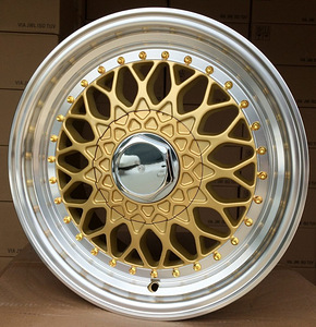 R16x7.5  8X100/108  ET  30  73.1  BY479  Gold+Polished (YP)  For RACIN  (Z1)  (BBS Style) (1 foto / 1)