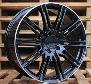 R21x10  5X130  ET  50  71.6  BY476  Black+Polished Lip (BLPL)  For PORCH  (P+Z6) (1 foto / 1)