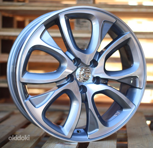 R18x7  5X108  ET  32  65.1  BY124  Grey Polished+Powder Coating (MGPC)  For CITRO  (P)
