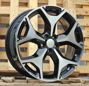 R18x7  5X100  ET  48  56.1  BY164  Black Polished (MB)  For SUBAR  (P+Z2) (1 foto / 1)