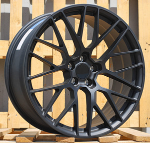 R21x9  5X112  ET  26  66.5  BK998  (CQRGW1022)  Black Matt (BM)  For PORCH  (K3)  (FORGED (Rear+Front)) (1 foto / 1)