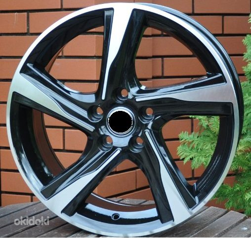 R17x7.5  5X108  ET  50  67.1  BY115  Black Polished (MB)  For VOLVO  (P)