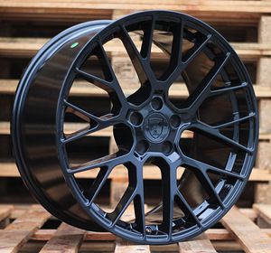 R20x10  5X112  ET  19  66.5  BK998  Black (BL)  For PORCH  (P)  (Rear+Front) (1 foto / 1)