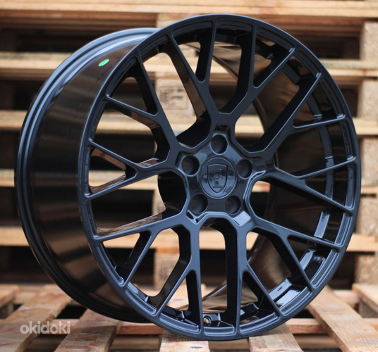 R20x10  5X112  ET  19  66.5  BK998  Black (BL)  For PORCH  (P)  (Rear+Front)