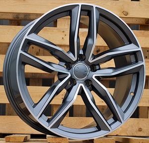 R17x7.5  5X100  ET  40  57.1  BK690  (BY1126)  Grey Polished (MG)  For AUD  (Z1) (1 foto / 1)