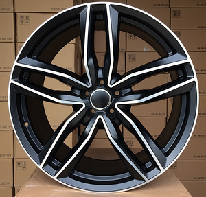 R18x8  5X112  ET  40  66.5  BK690  (BY1126)  Black Polished Matt (MBM)  For AUD  (K3)  ((MB/Flat)) (1 foto / 1)