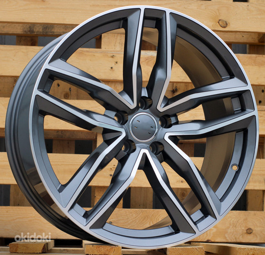 R19x8.5  5X112  ET  39  66.5  BK690  (BY1126)  Grey Polished (MG)  For AUD  (Z2)