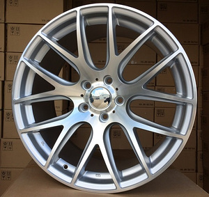 R18x8.5  5X120  ET  35  72.6  BK663  Polished Silver+Powder Coating (MSPC)  For BMW  (K2+P+K4)  (Rear+Front) (1 foto / 1)