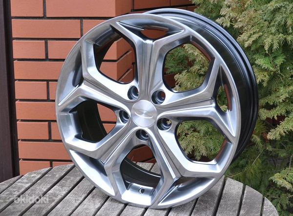 R17x7  5X108  ET  50  63.4  BK675  Hyper Black (HB)  For FORD  (R)