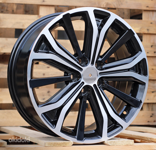R17x7  5X108  ET  46  65.1  BK591  Black Polished (MB)  For PEUG  (P)