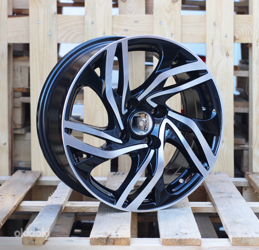 R16x7  4X108  ET  25  65.1  BK607  Black Polished (MB)  For CITRO  (P2+K2)