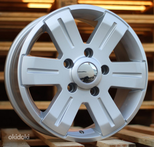 R16x7  6X130  ET  55  84.1  BK562  (BY1530)  Silver (SI)  For MER  (Z2+Z1)  (4x4 (max 1400kg))