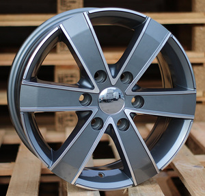R16x7  6X130  ET  60  84.1  BK474  Grey Polished+Powder Coating (MGPC)  For MER  (K3+L1)  (4x4 (max 1250kg)) (1 foto / 1)