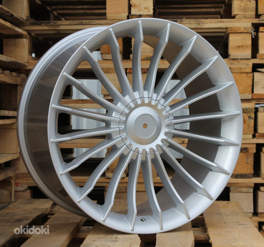 R18x9.5  5X120  ET  20  74.1  BK273  Silver (SI)  For BMW  (P2+K4)
