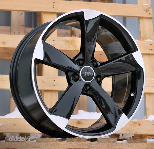 R19x8.5  5X112  ET  32  66.5  BK217  (BY939)  Black Polished (MB)  For AUD  (Z3)