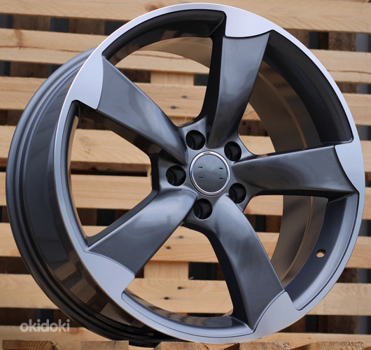 R19x8.5  5X112  ET  35  66.5  BK217  (BY939)  Grey Polished (MG)  For AUD  (N)