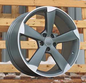 R17x7.5  5X112  ET  45  66.5  BK217  Grey Polished Half Matt (MGHM)  For AUD  (P) (1 foto / 1)