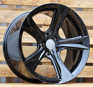 R19x8.5  5X120  ET  20  74.1  BK086  (XF720)  Black (BL)  For BMW  (K4)  (Rear+Front) (1 foto / 1)