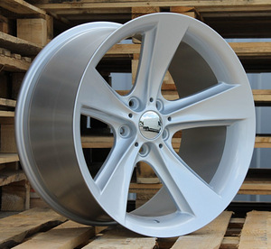 R19x10  5X120  ET  14  74.1  BK086  Silver Shining (SS)  For BMW  (K2+K4)  (Rear+Front) (1 foto / 1)