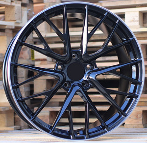 R21x9.5  5X130  ET  62  71.5  BFPS7  Black+Polished Lip (BLPL)  For PORCH  (K3)  ((Rear+Front) FORGED) (1 foto / 1)
