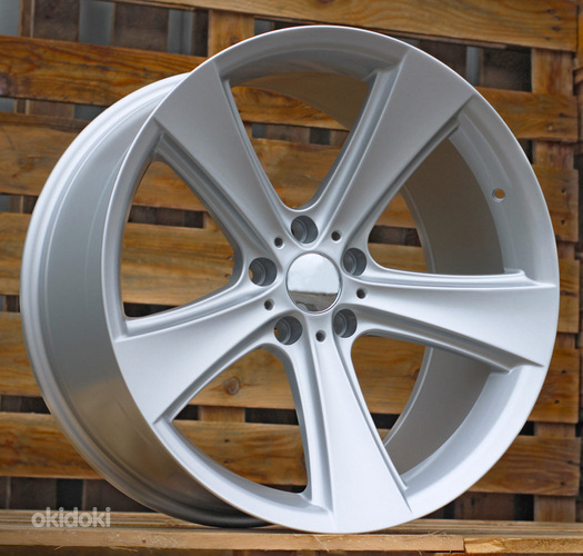 R19x9  5X120  ET  24  74.1  BK086  Silver (SI)  For BMW  (K4)  (Rear+Front)