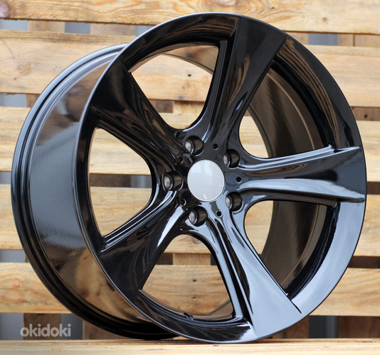 R19x9.5  5X120  ET  35  72.6  BK086  (LU545)  Black (BL)  For BMW  (Z6)  (Rear+Front)