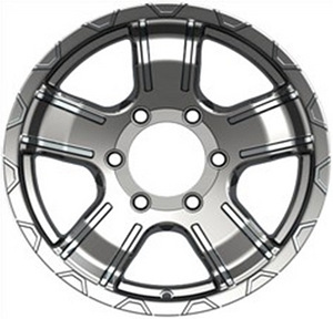 R16x8  6X139.7  ET  0  106.1  B6FC2  Black Polished (MB)  For 4X4 (1 foto / 1)
