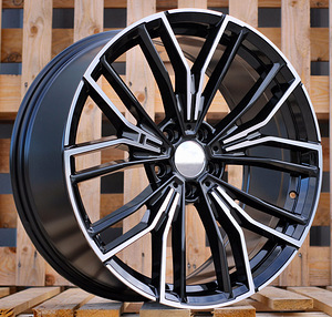 R20x9.5  5X120  ET  38  72.6  B5964  (IN5537)  Black Polished (MB)  For BMW  (P2)  (Rear+Front) (1 foto / 1)