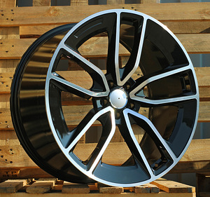 R22x10  5X112  ET  46  66.6  B5949  Black Polished (MB)  For MER  (P+Z7)  (New GLS/GLE (Rear+Front)) (1 foto / 1)