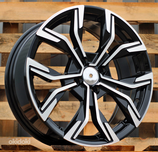 R17x7  5X114.3  ET  43  66.1  B5920  Black Polished (MB)  For RENAU  (K2+L4)