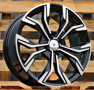 R16x6.5  4X100  ET  37  60.1  B5920  Black Polished (MB)  For RENAU  (P+P2+K2) (1 foto / 1)