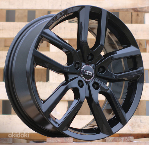 R19x8  5X127  ET  42  71.5  B5883  Black (BL)  For RACIN  (K4)  (JEEP)