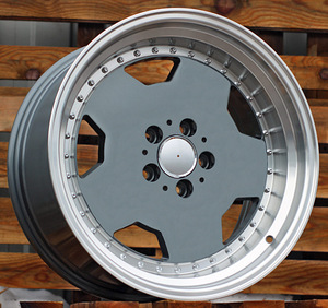 R18x8  5X112  ET  35  66.56  B5852  Graphite+Polished Lip (GRPL)  For MER  (P)  (HYBRID FORGED MONOBLOCK Style Rear+Front) (1 foto / 1)