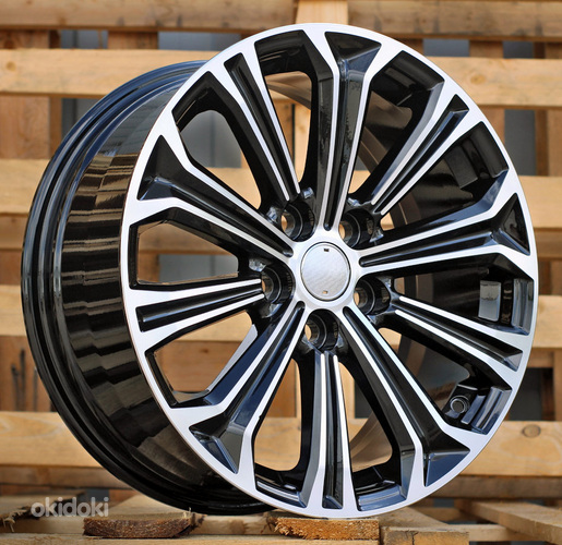 R17x7.5  5X114.3  ET  40  60.1  B5845  (A1364)  Black Polished (MB)  For TOYOT  (P)